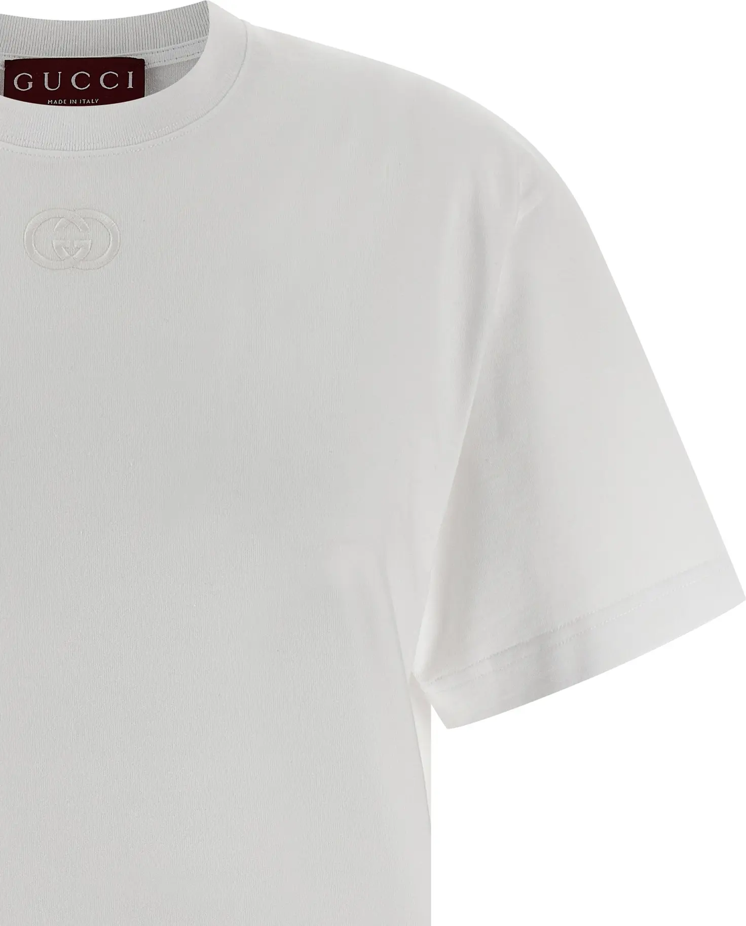 T-Shirt Gucci White Cotton
