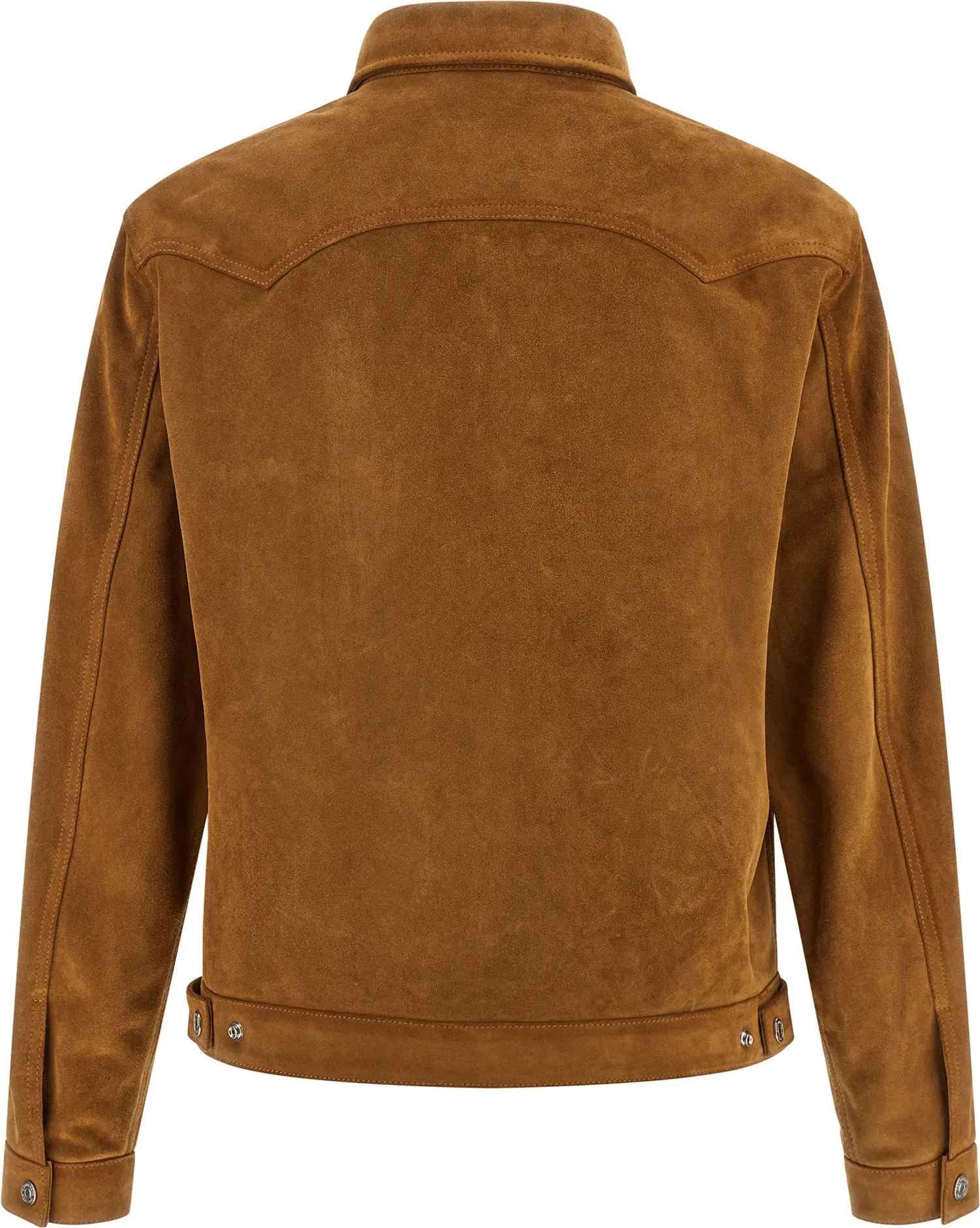 Jacket Dsquared2 Suede Boxy Shirt