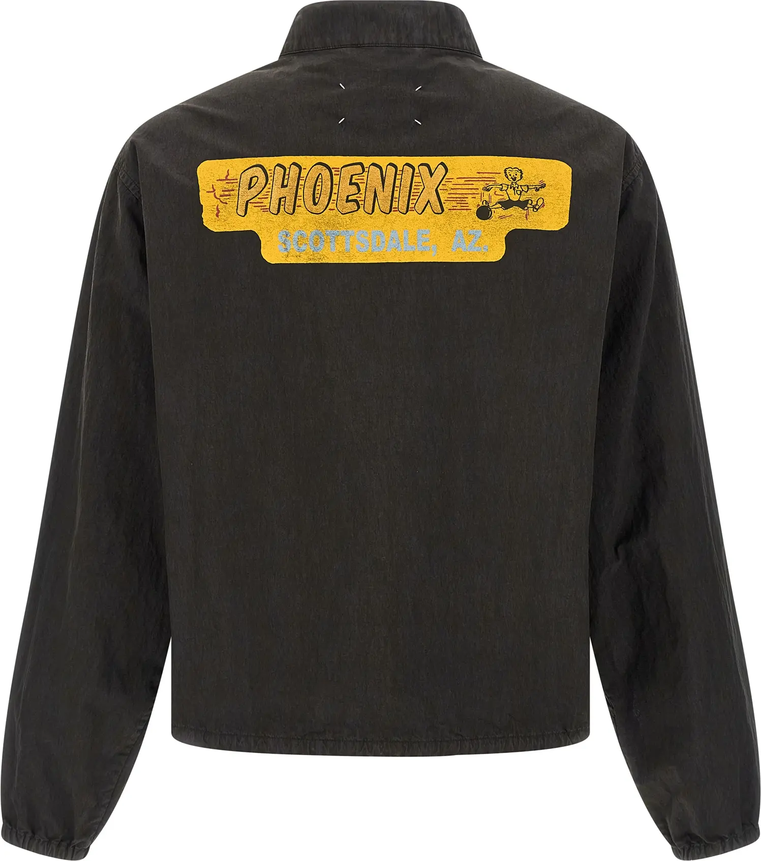 Jacket Maison Margiela Gray Cotton Shell Jacket
