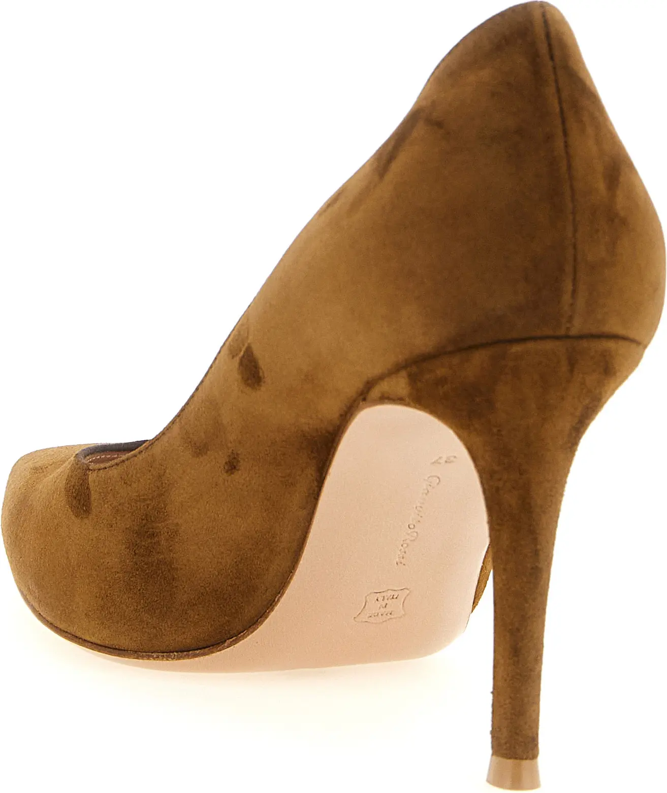 Туфли Gianvito Rossi из замшевой кожи на высоком каблуке