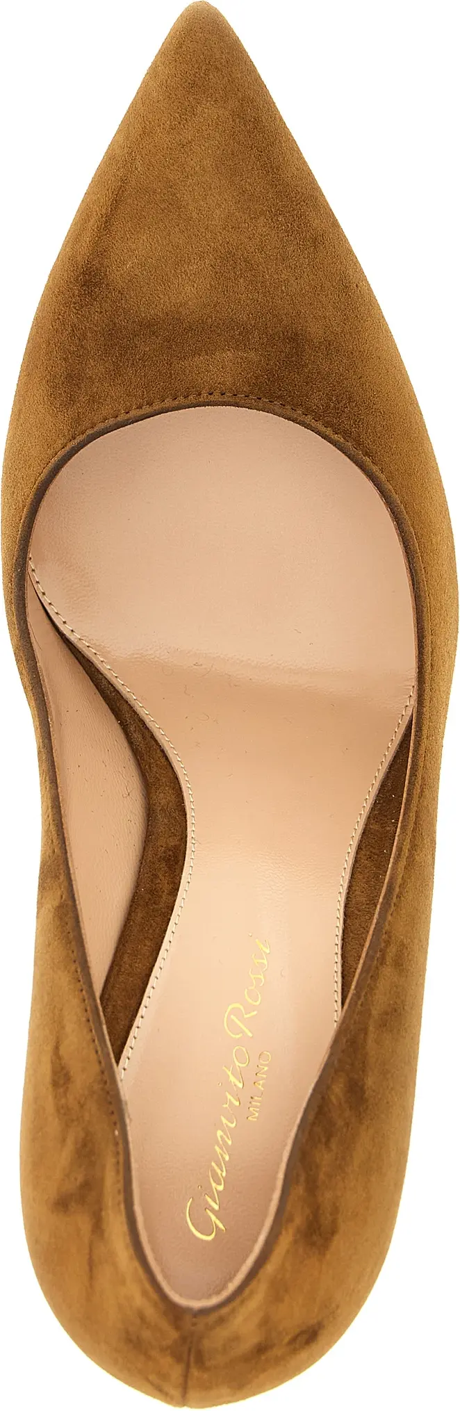 Туфли Gianvito Rossi из замшевой кожи на высоком каблуке