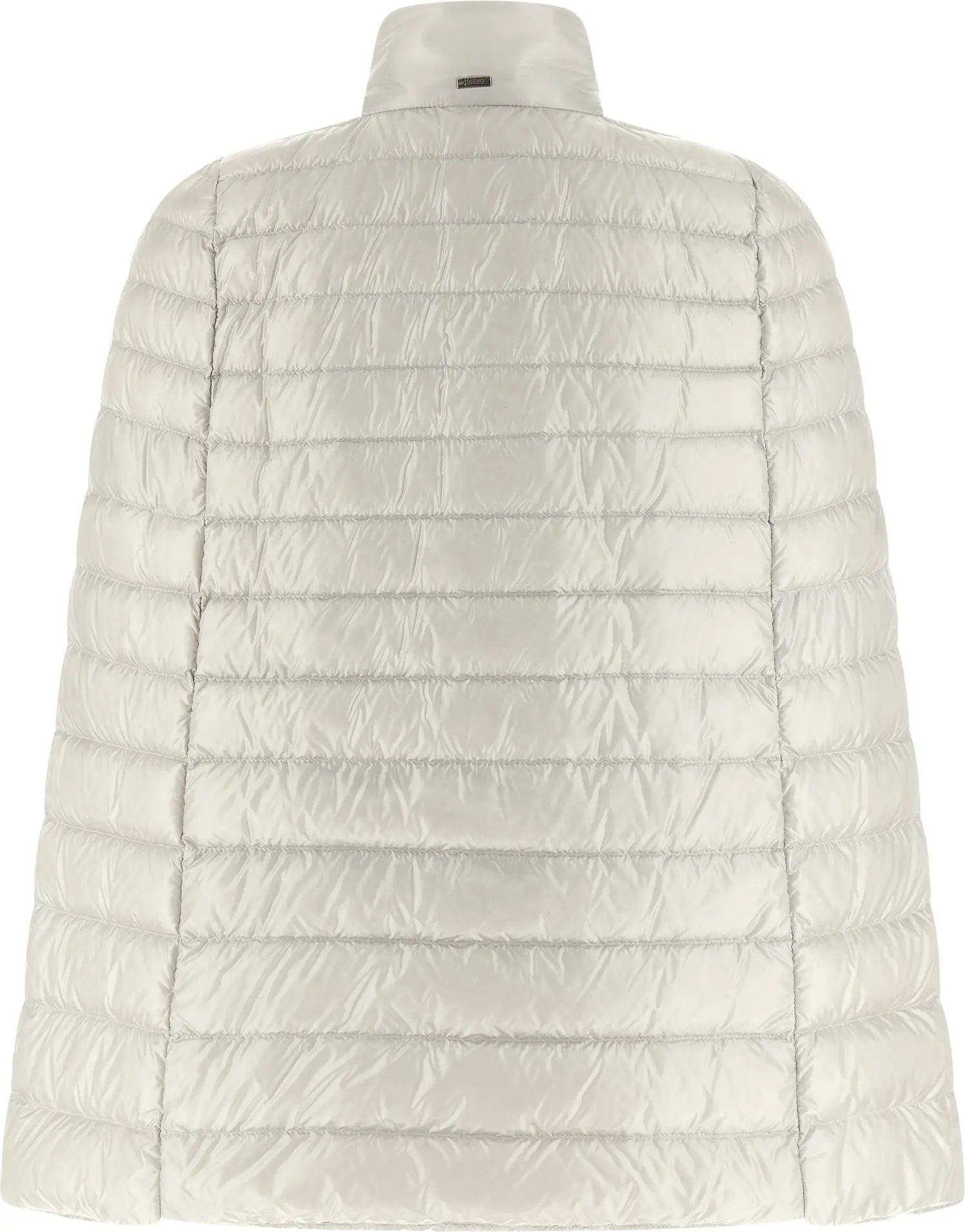 Gray Polyamide Full-Length Jacket by Herno