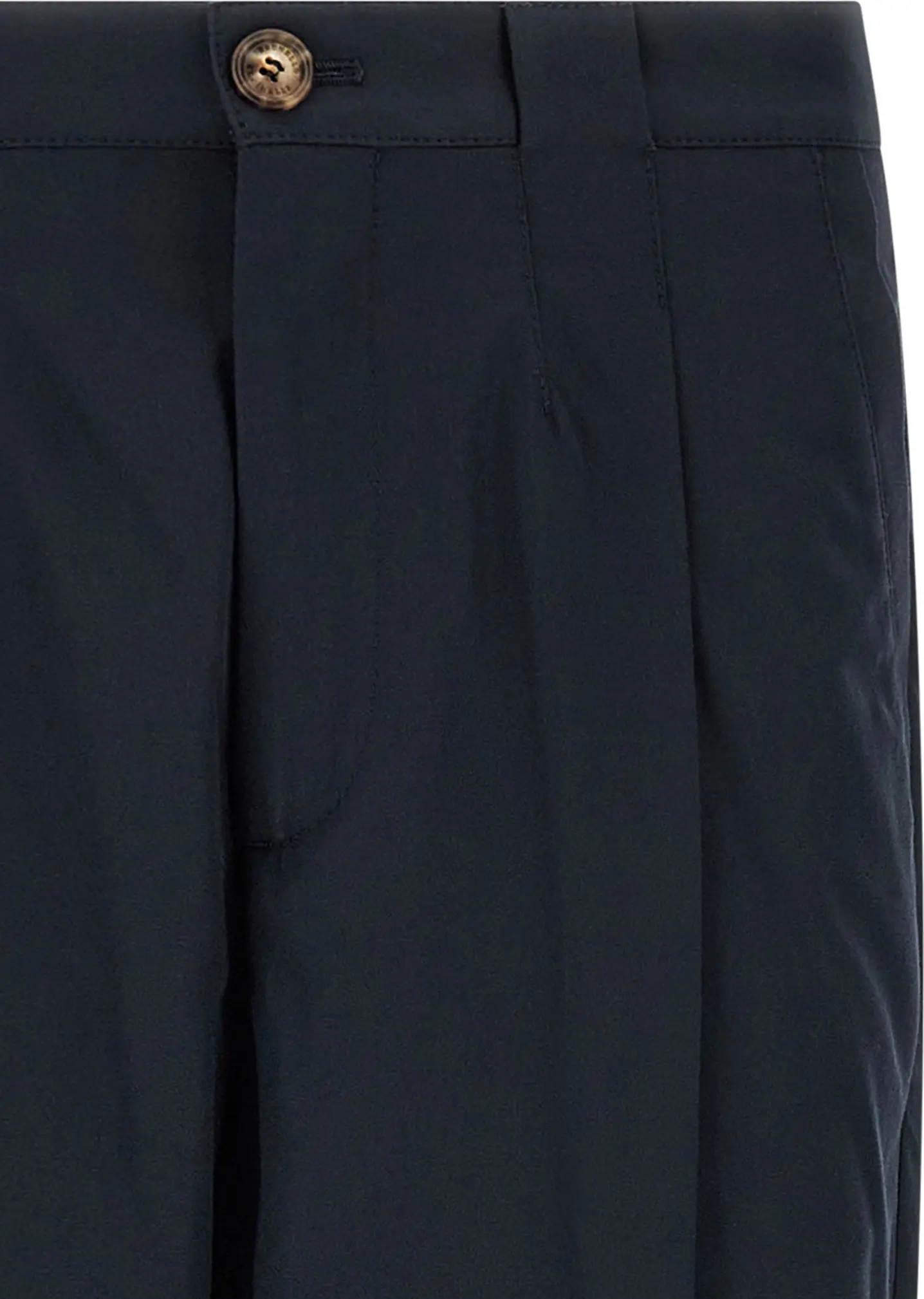 Brunello Cucinelli ko'k paxta chino shim