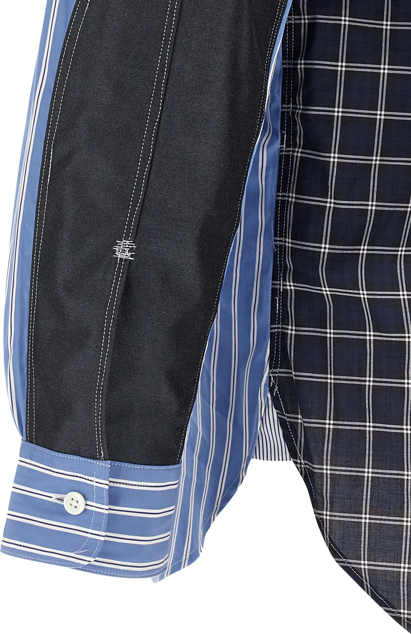 Blue Cotton Blouse Junya Watanabe