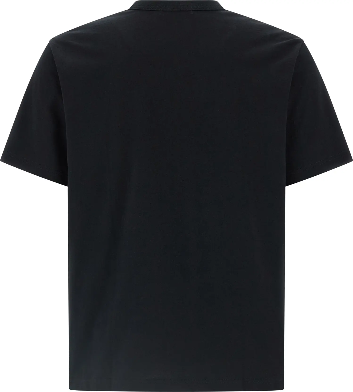 Футболка Comme Des Garcons Черная Хлопковая Футболка