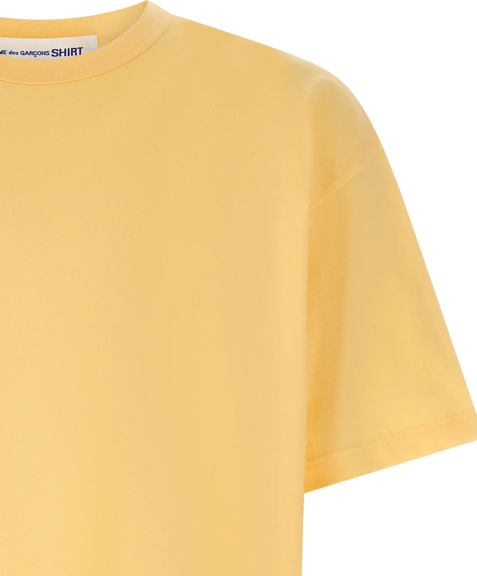 Футболка Comme Des Garcons Оранжевая хлопковая футболка
