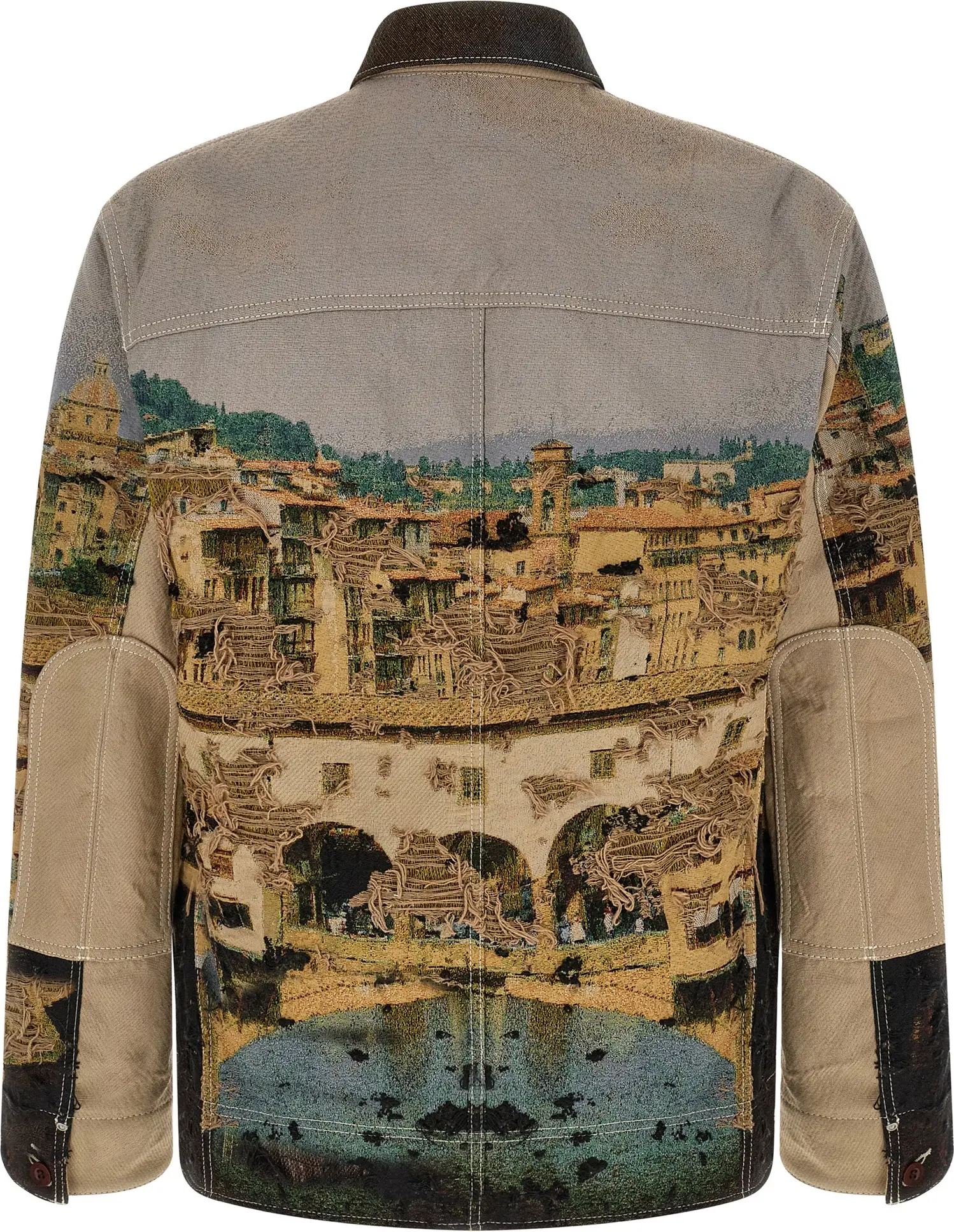 Multicolor Polyester Jacket Junya Watanabe