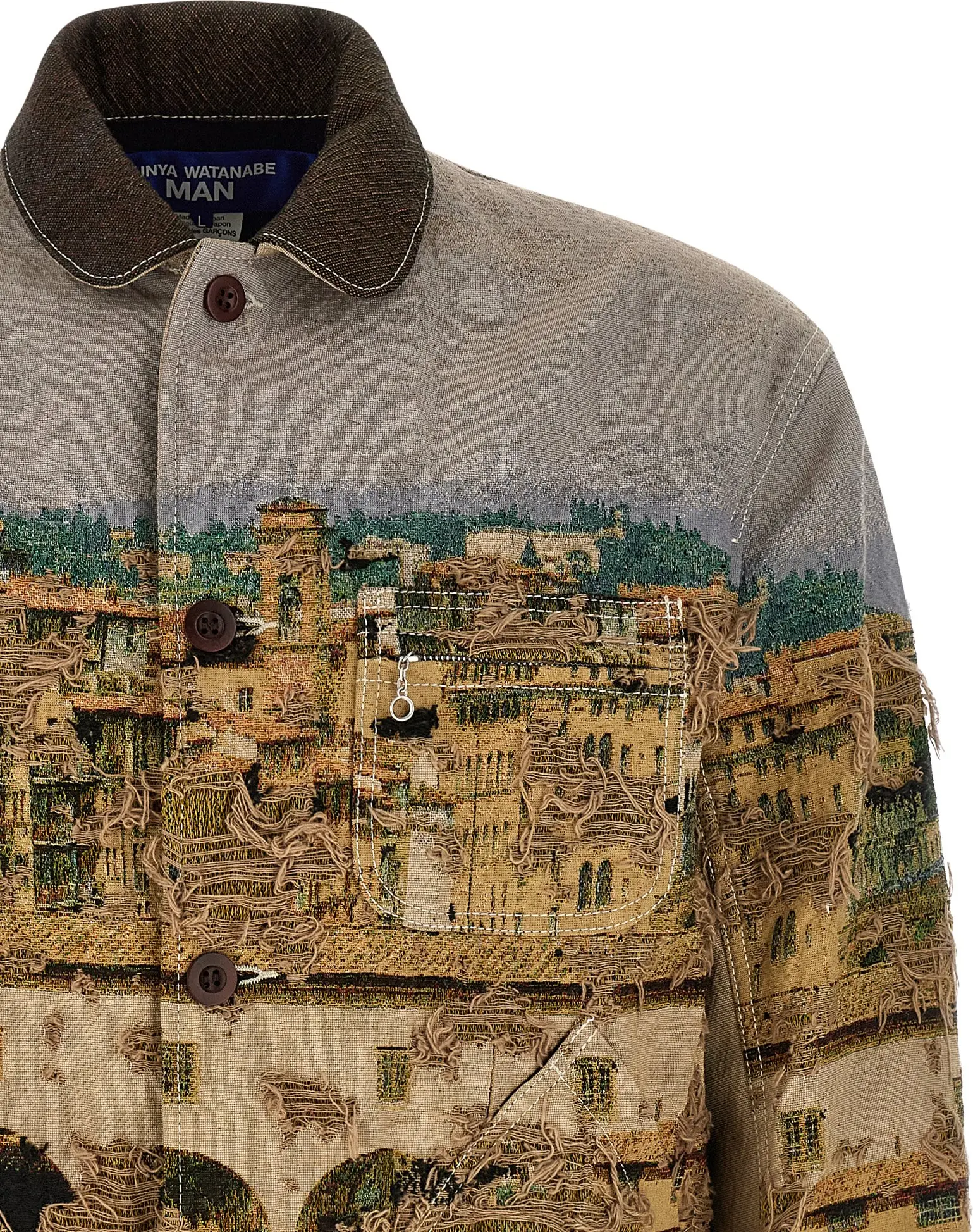 Multicolor Polyester Jacket Junya Watanabe
