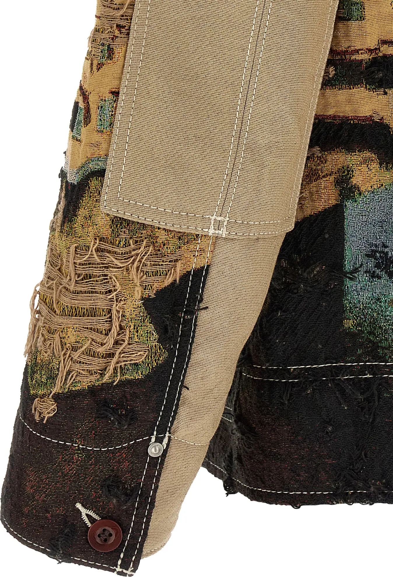 Multicolor Polyester Jacket Junya Watanabe