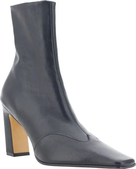 Ботильоны Khaite Black Calf Leather Bos Taurus