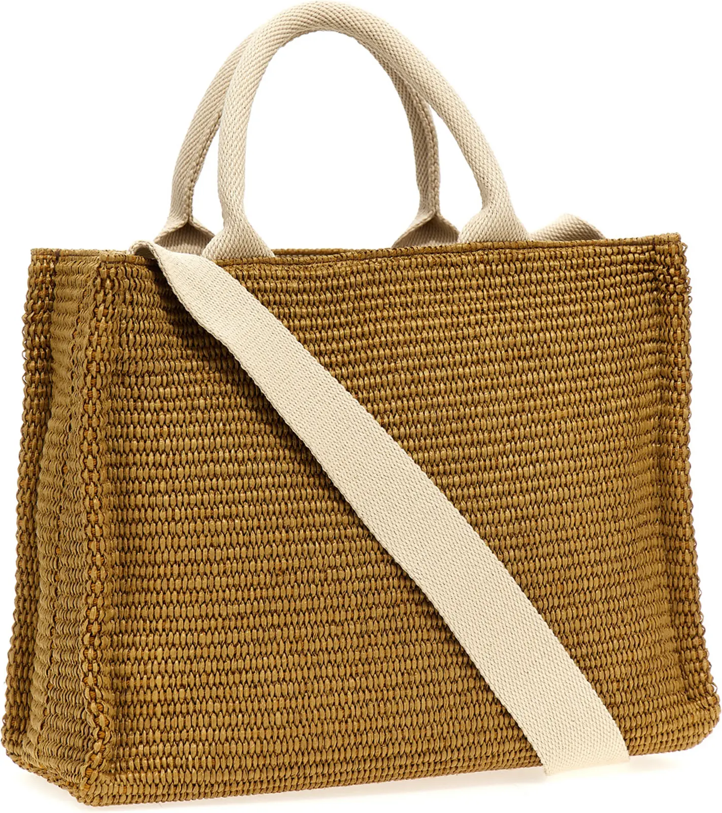 Tote Bag Marni Beige Cotton Tote Bag