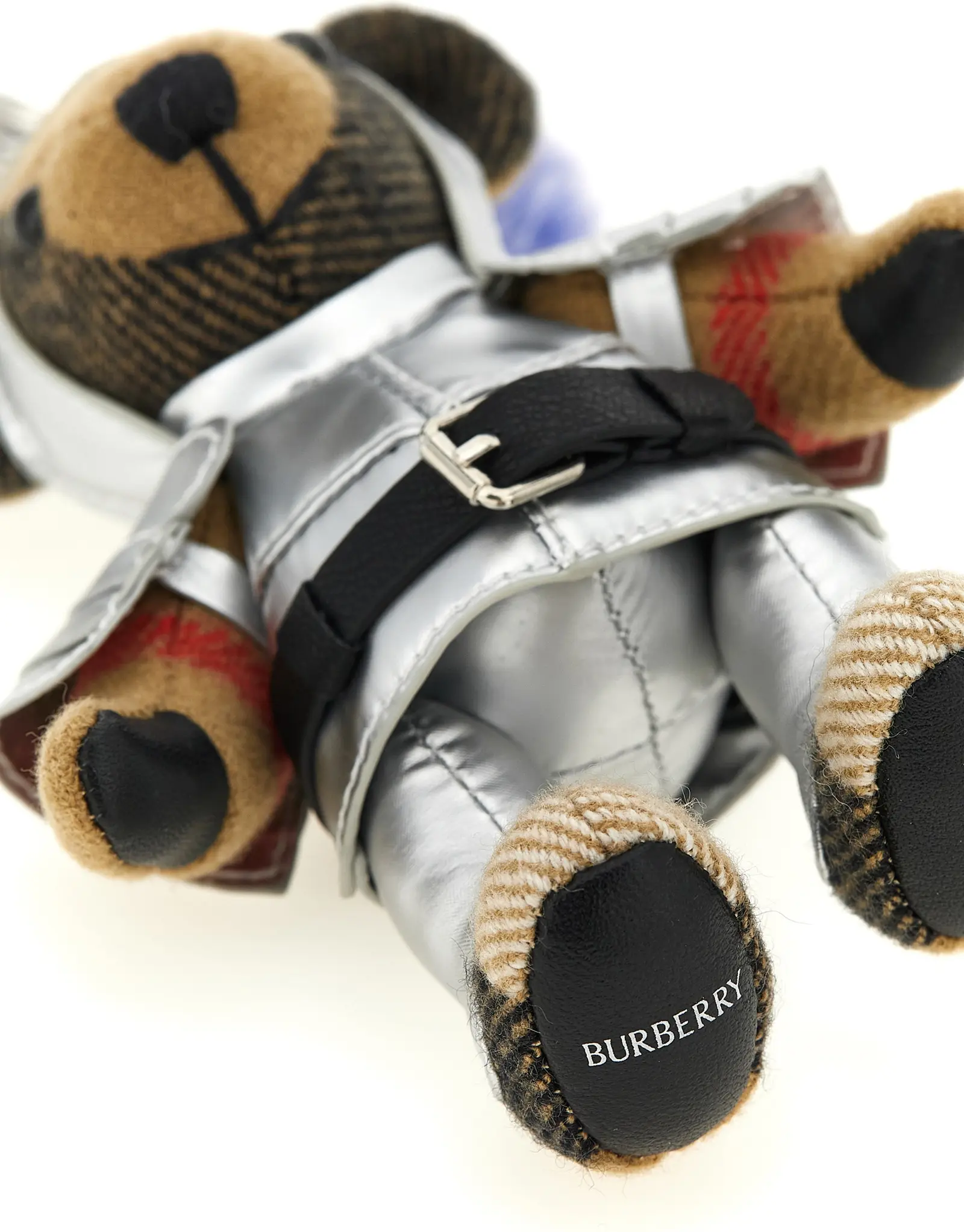 Burberry Multicolor Cashmere Keychain Kalit Uchligi