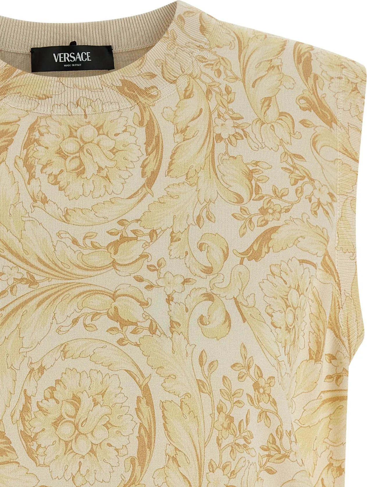 Versace'dan yengsiz yengli ko'ylak
