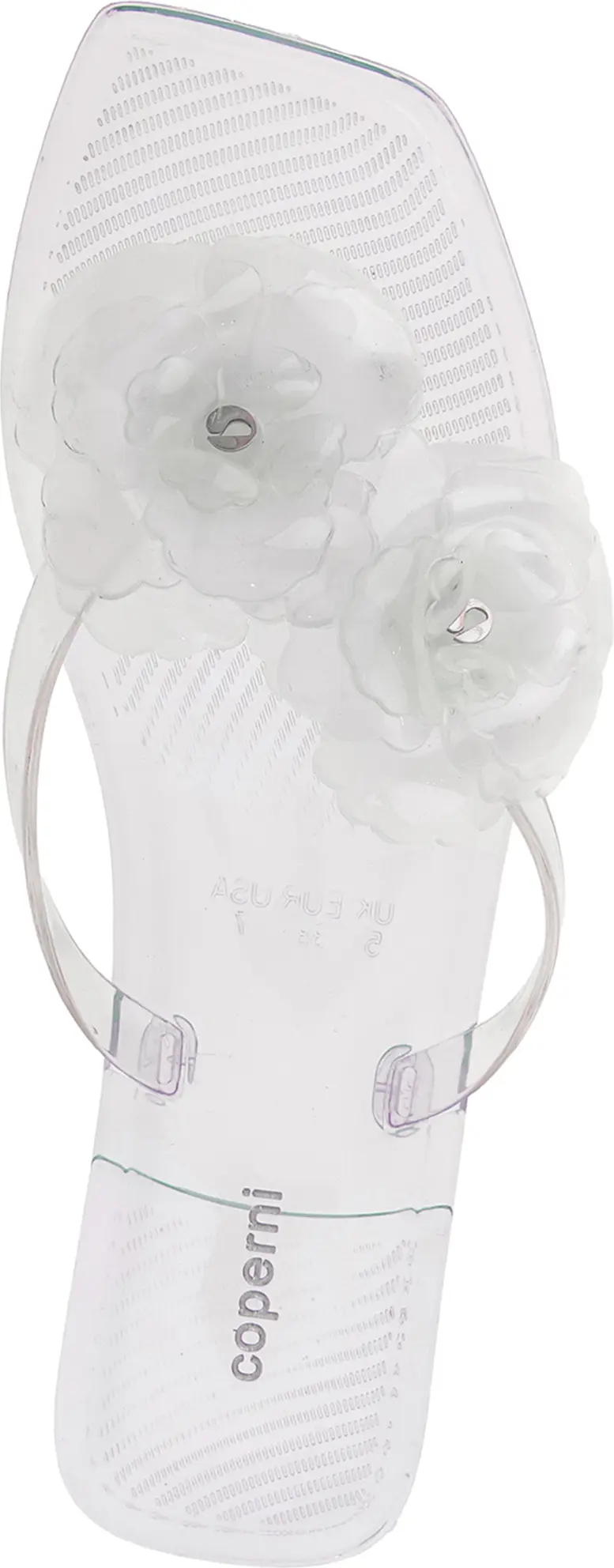 Flat Sandals Coperni Silicone Flower Flat sandals