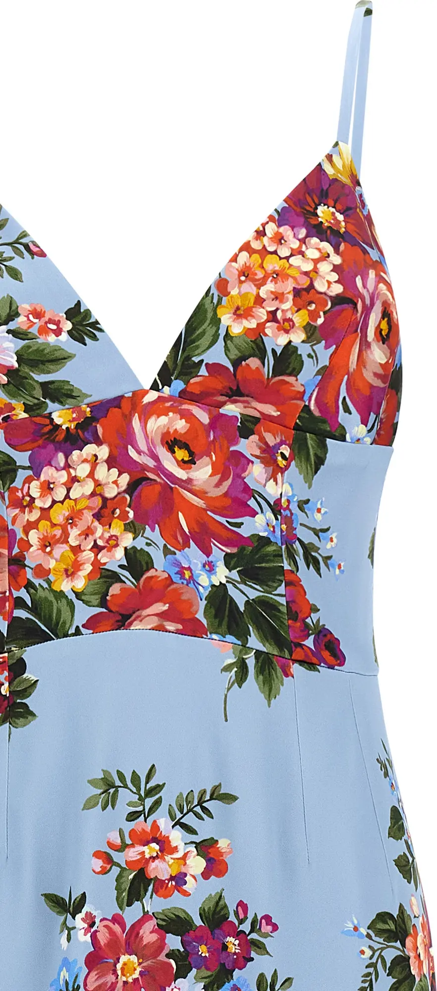 Viscose Midi Dress Dolce & Gabbana