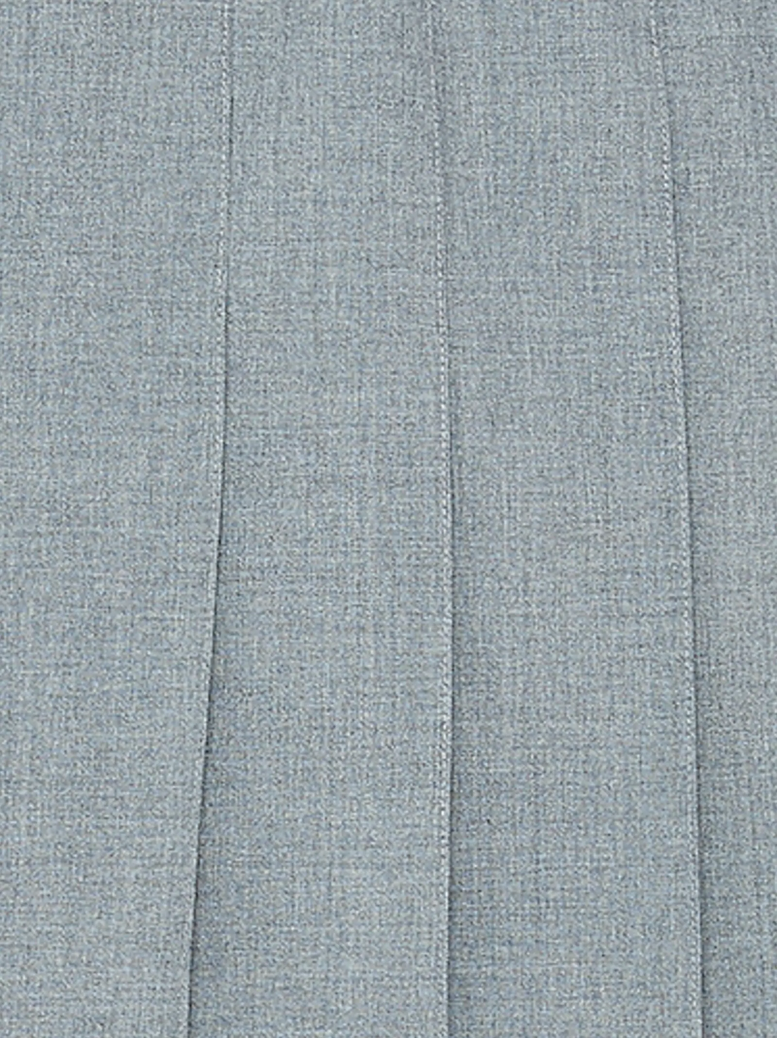 Gray Wool Long Skirt Thom Browne