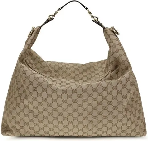 Shoulder Bag Gucci Beige Fabric Shoulder Bag