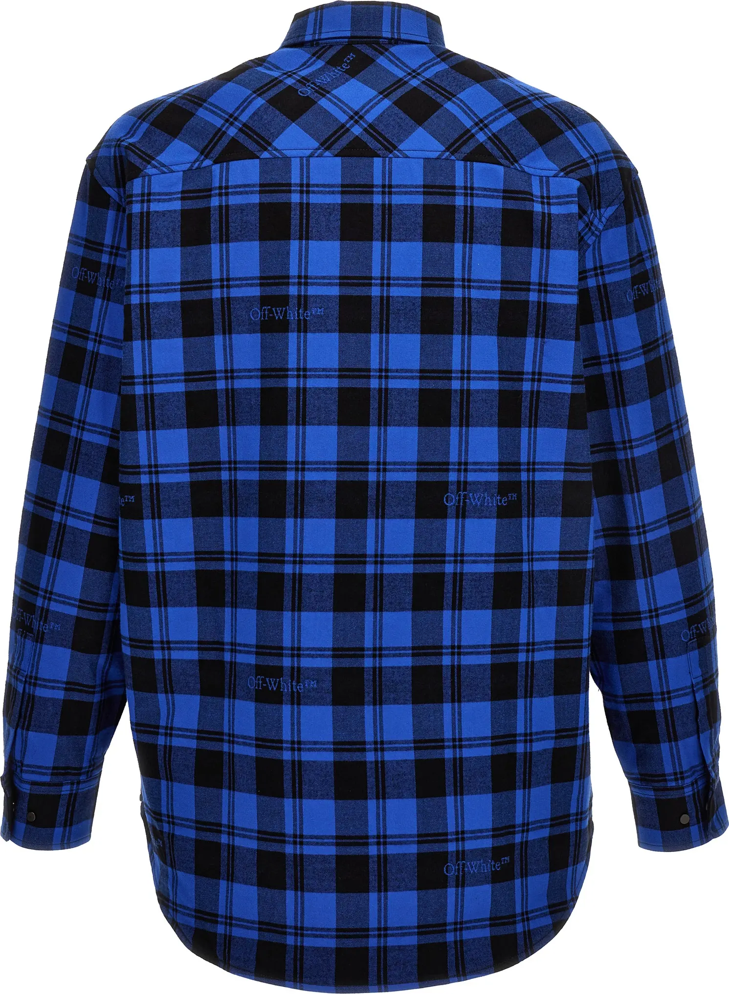 Off-White Blue Cotton Shirt