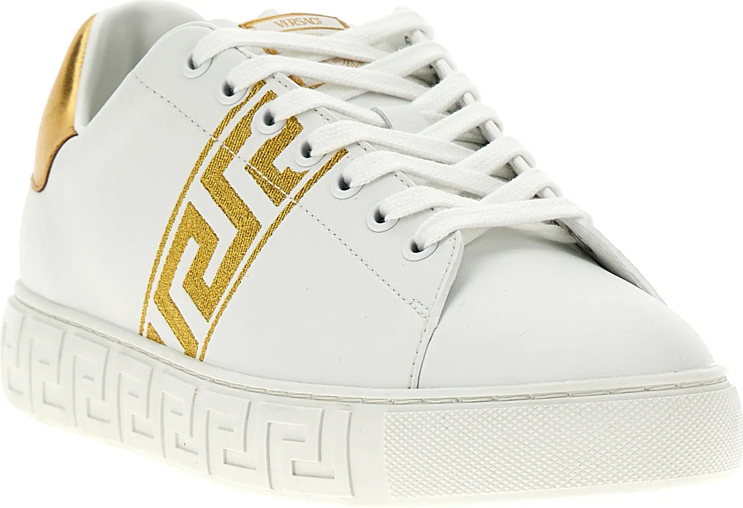 Versace Oltin Poliamid Pastki Oyoq Kiyim