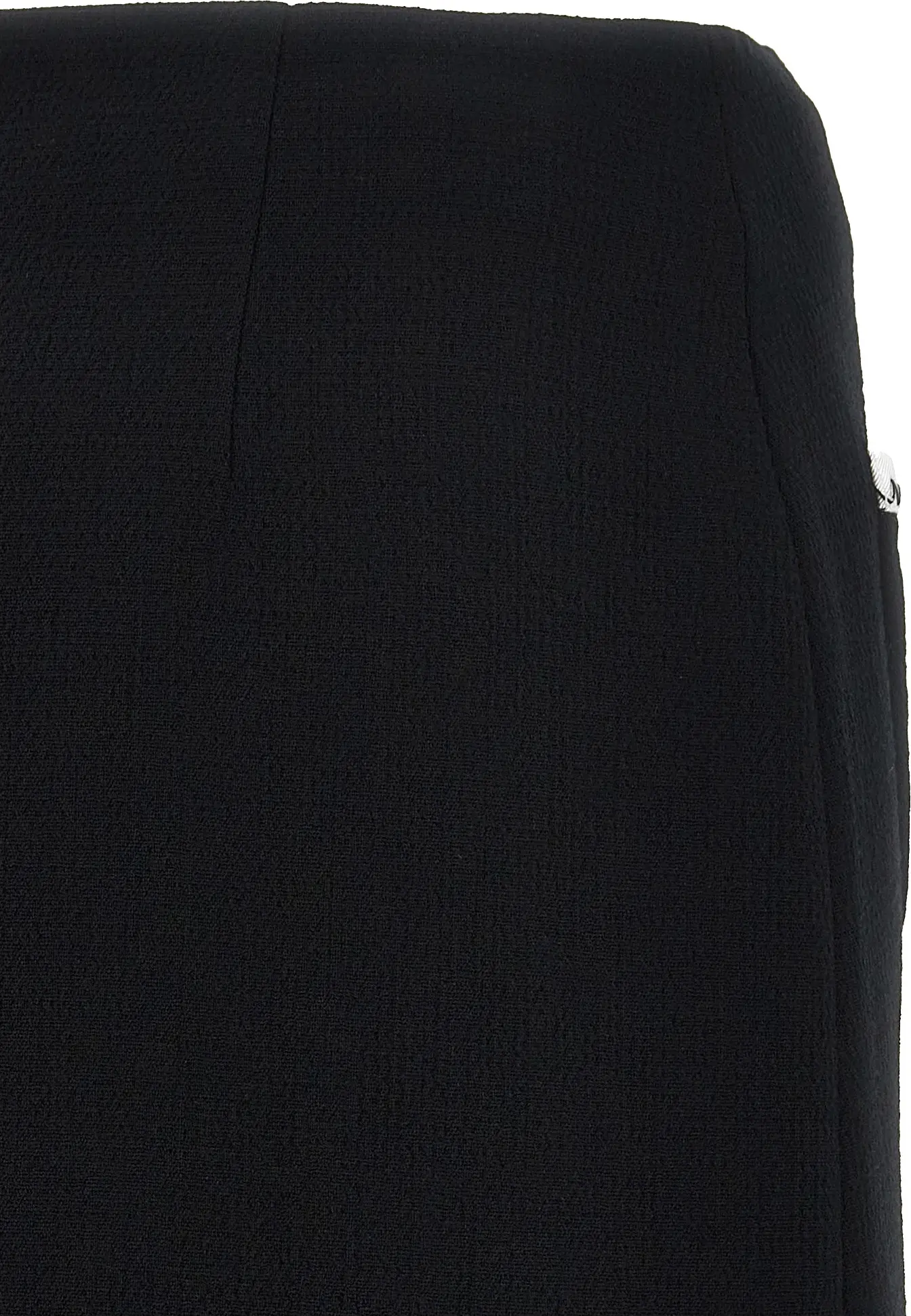 Bicolor Viscose Long Skirt Moschino