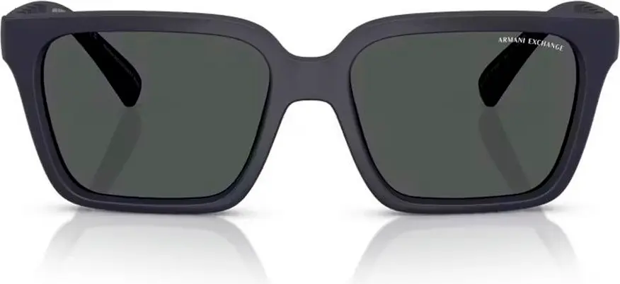 Солнцезащитные очки Armani Exchange синие инжектированные