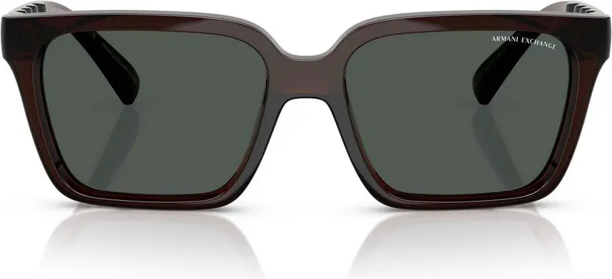 Очки Armani Exchange с двухцветным инжектированным дизайном