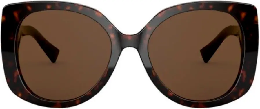Sunglasses Versace Brown Acetate