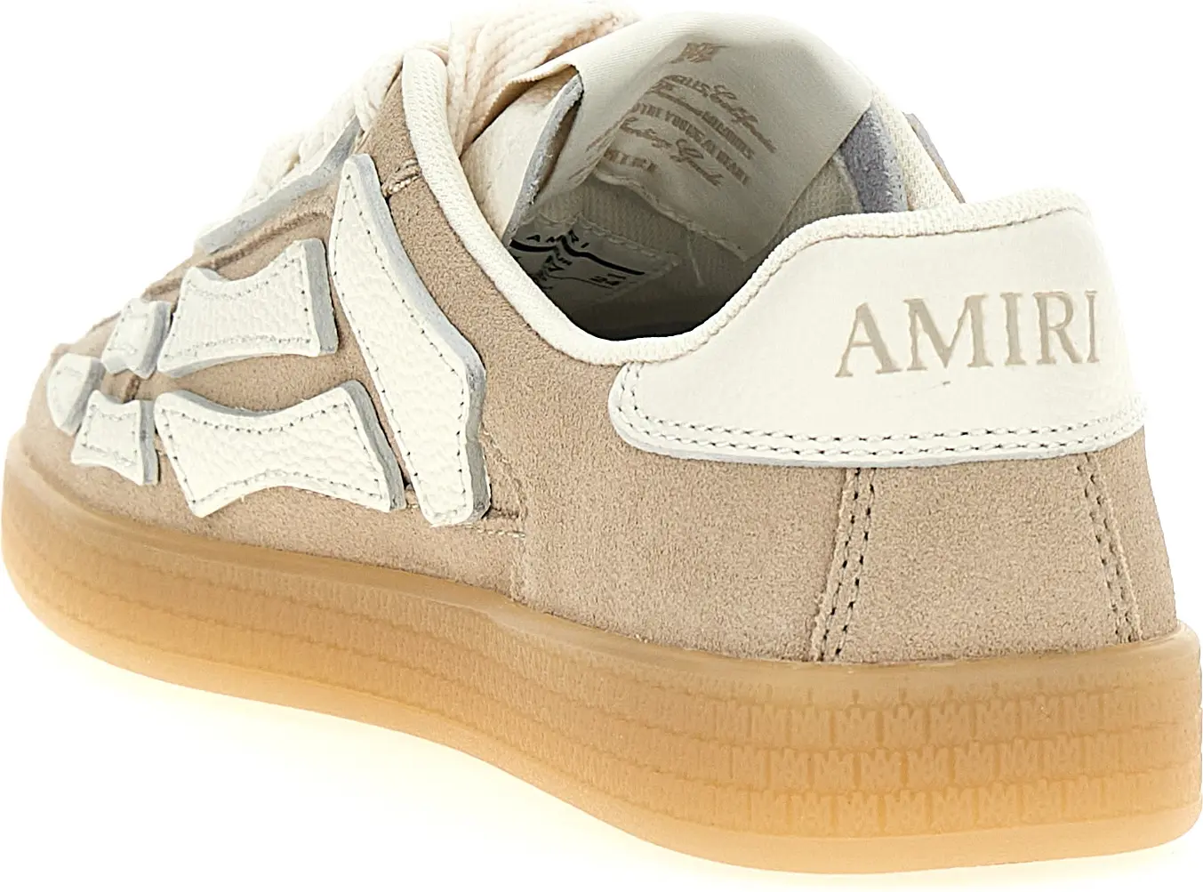 Sneakers Amiri Beige Cowhide