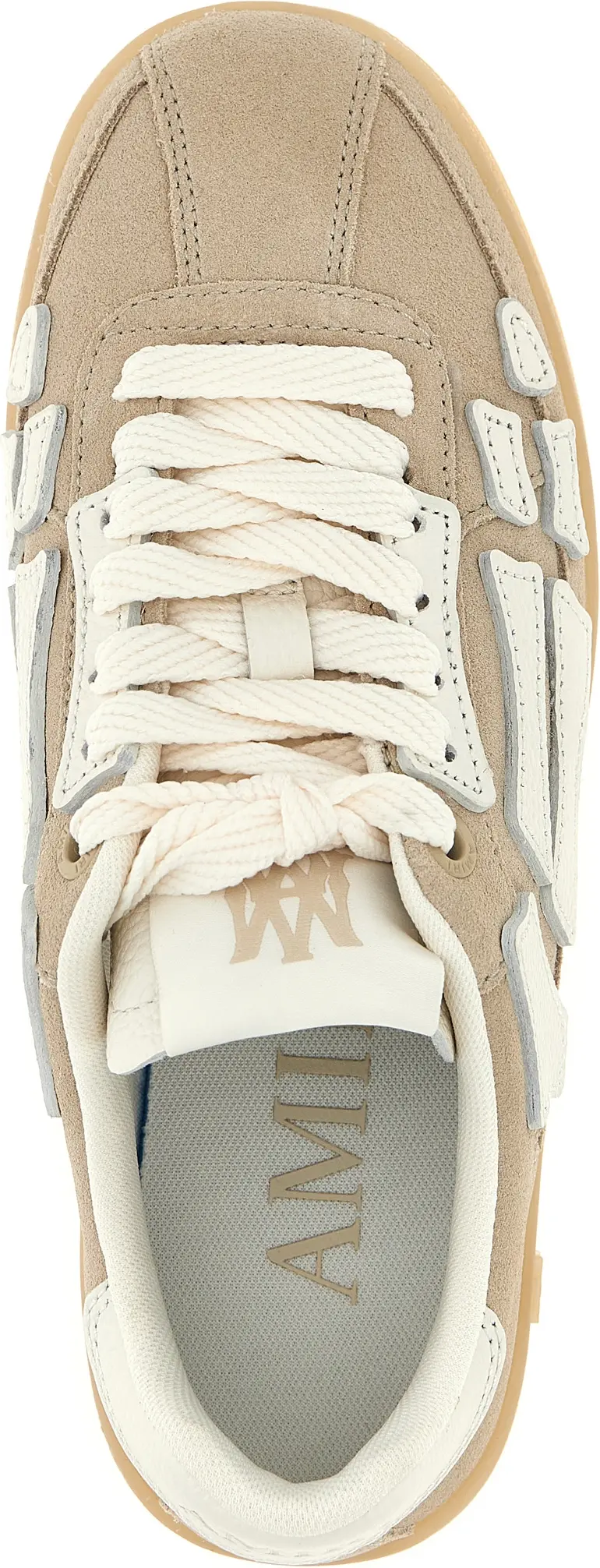 Sneakers Amiri Beige Cowhide