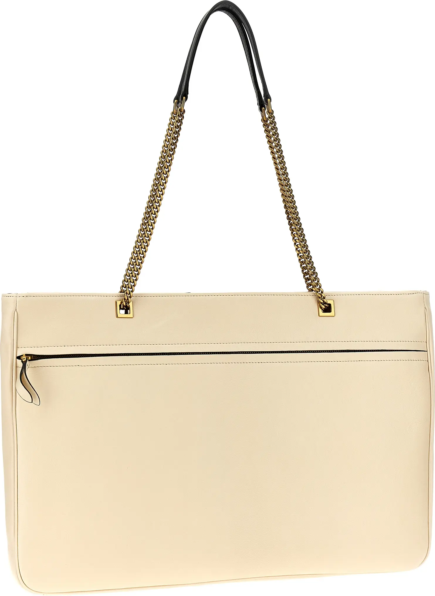 Valentino Garavani Bicolor Lamb Leather Tote Bag