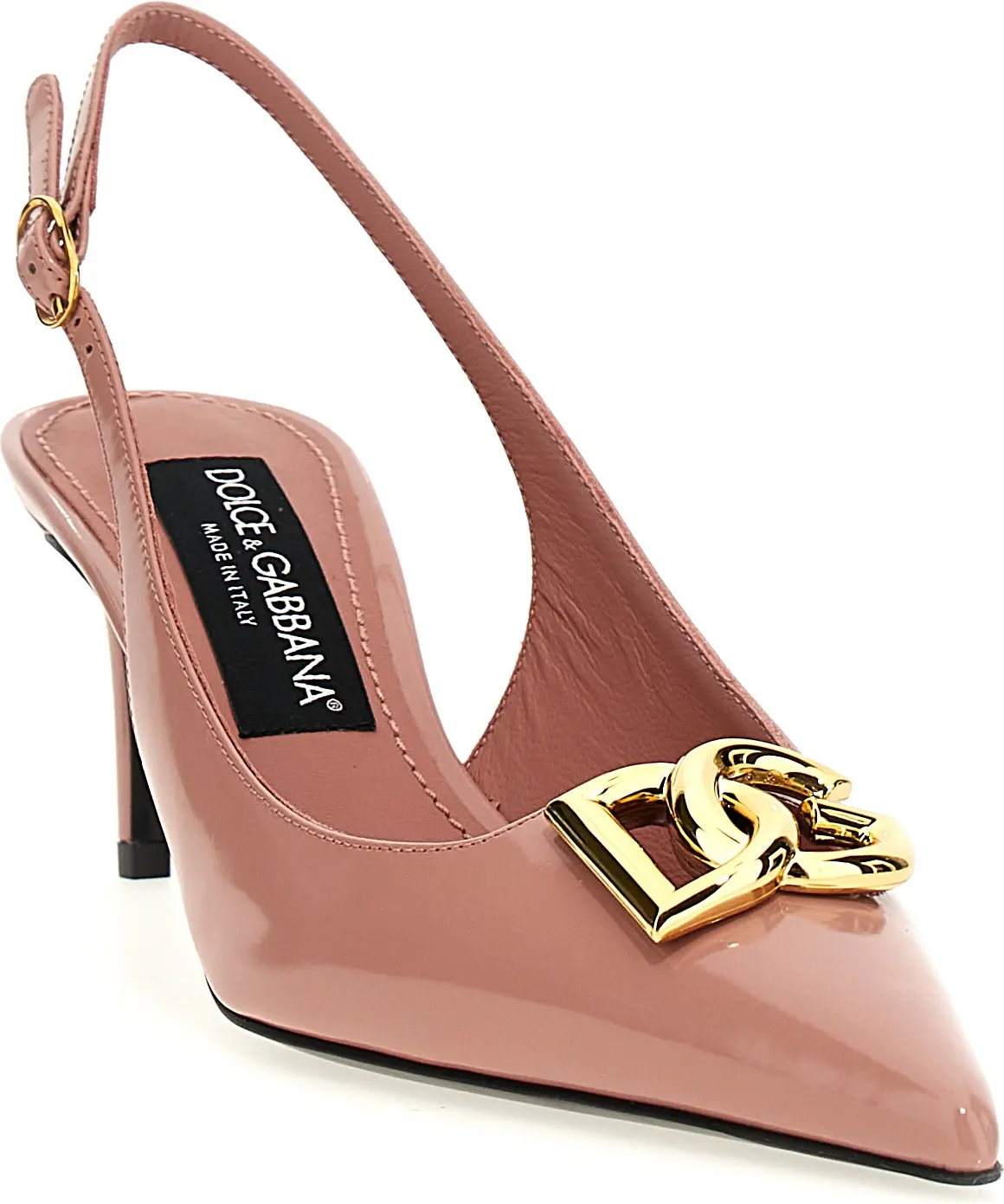 Calfskin Mid Heel Pumps Dolce & Gabbana