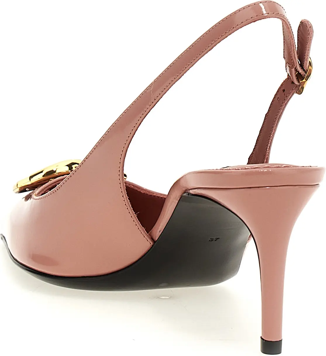 Calfskin Mid Heel Pumps Dolce & Gabbana