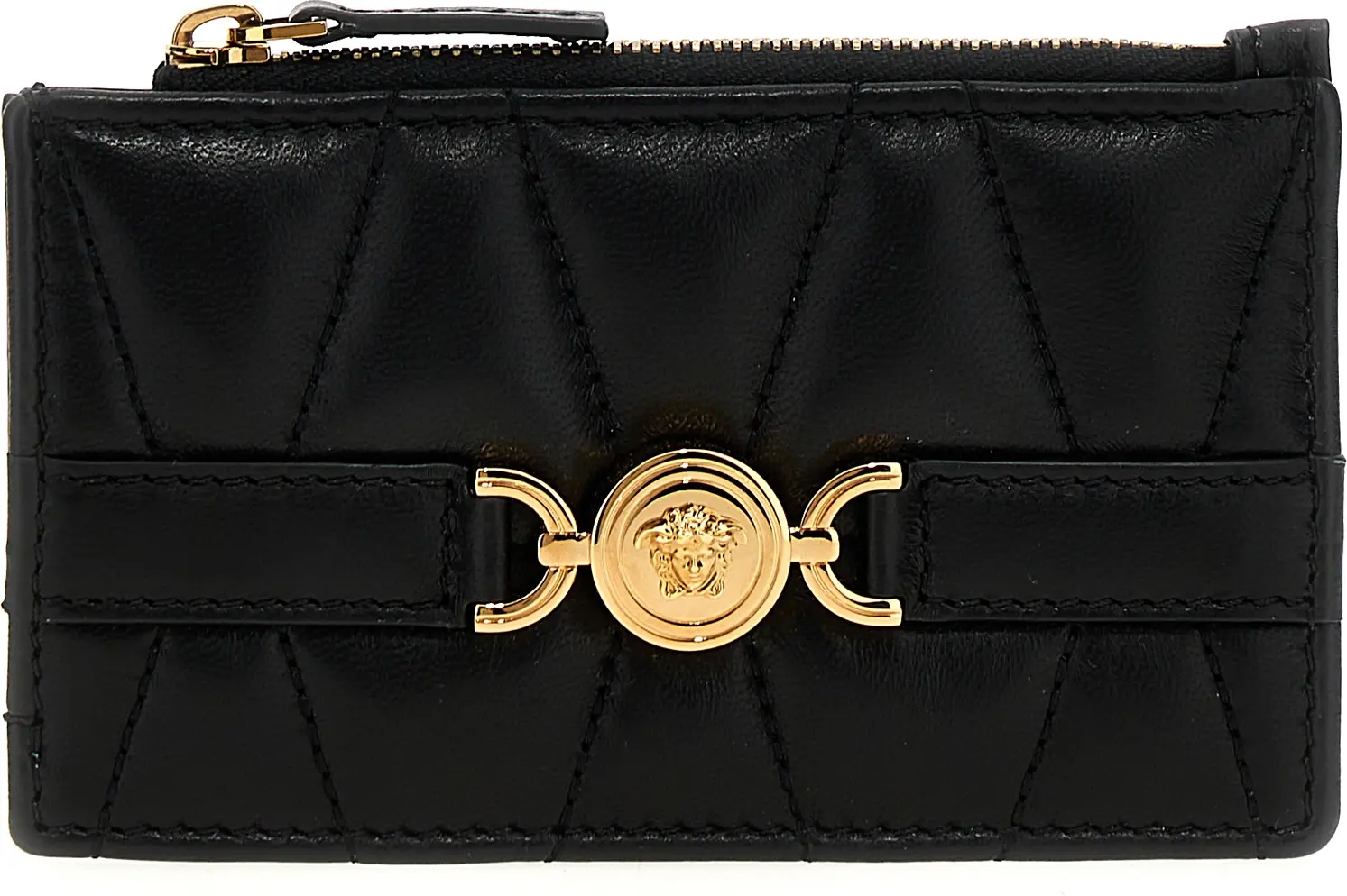 Cardholder Versace Black Lamb Leather Cardholder
