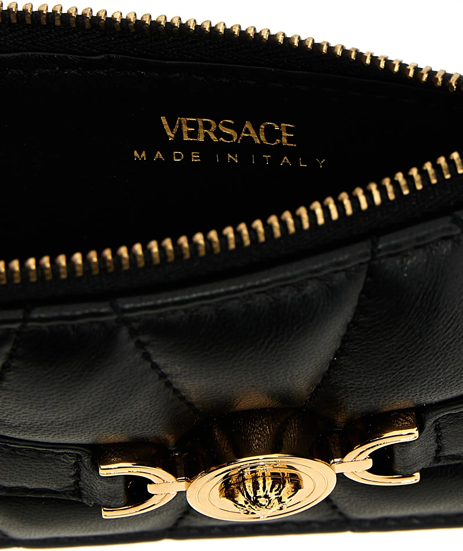 Cardholder Versace Black Lamb Leather Cardholder
