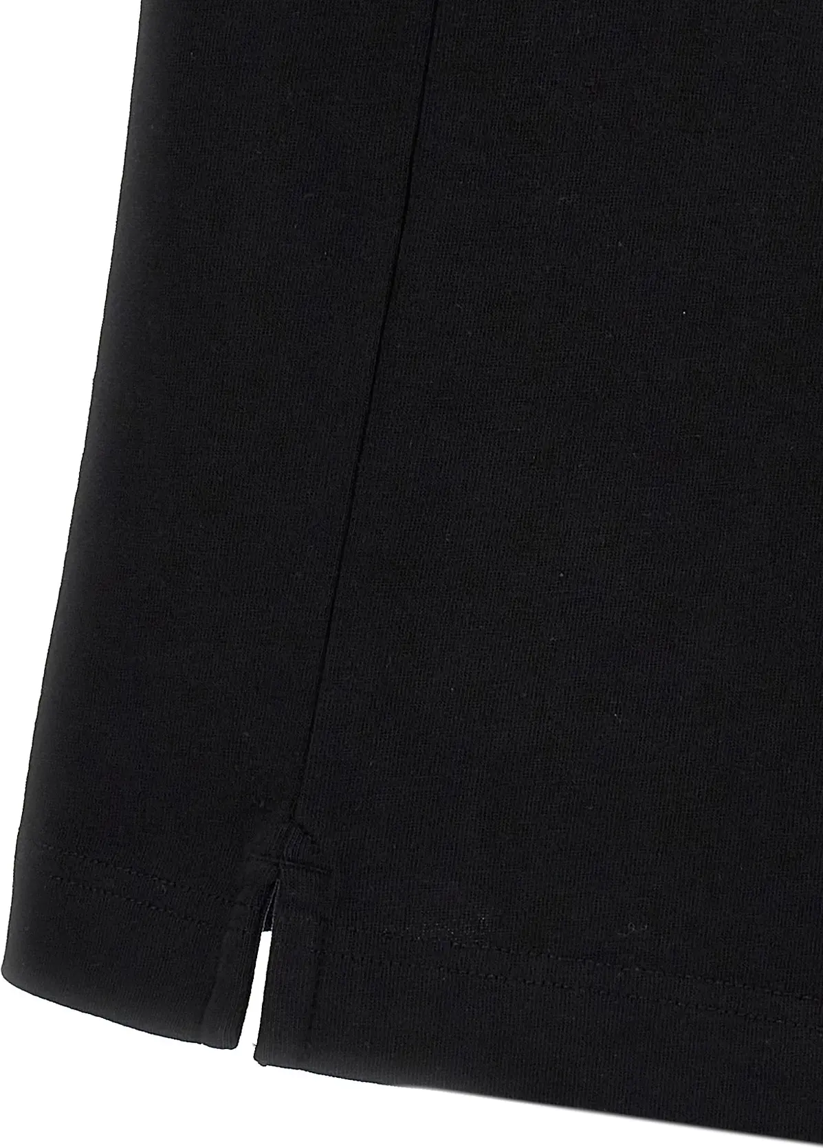 Black Cotton T-Shirt Maison Kitsuné