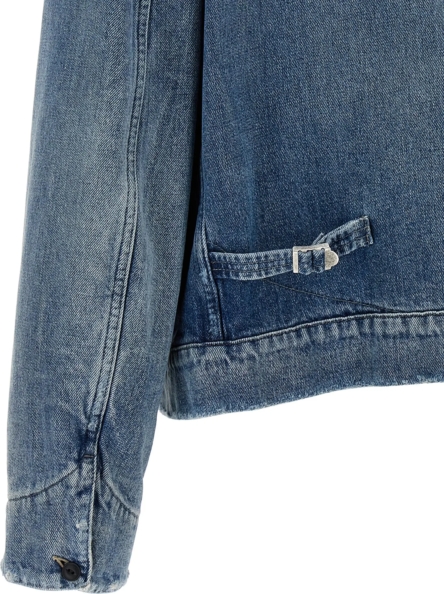 Синяя джинсовая куртка Maison Margiela