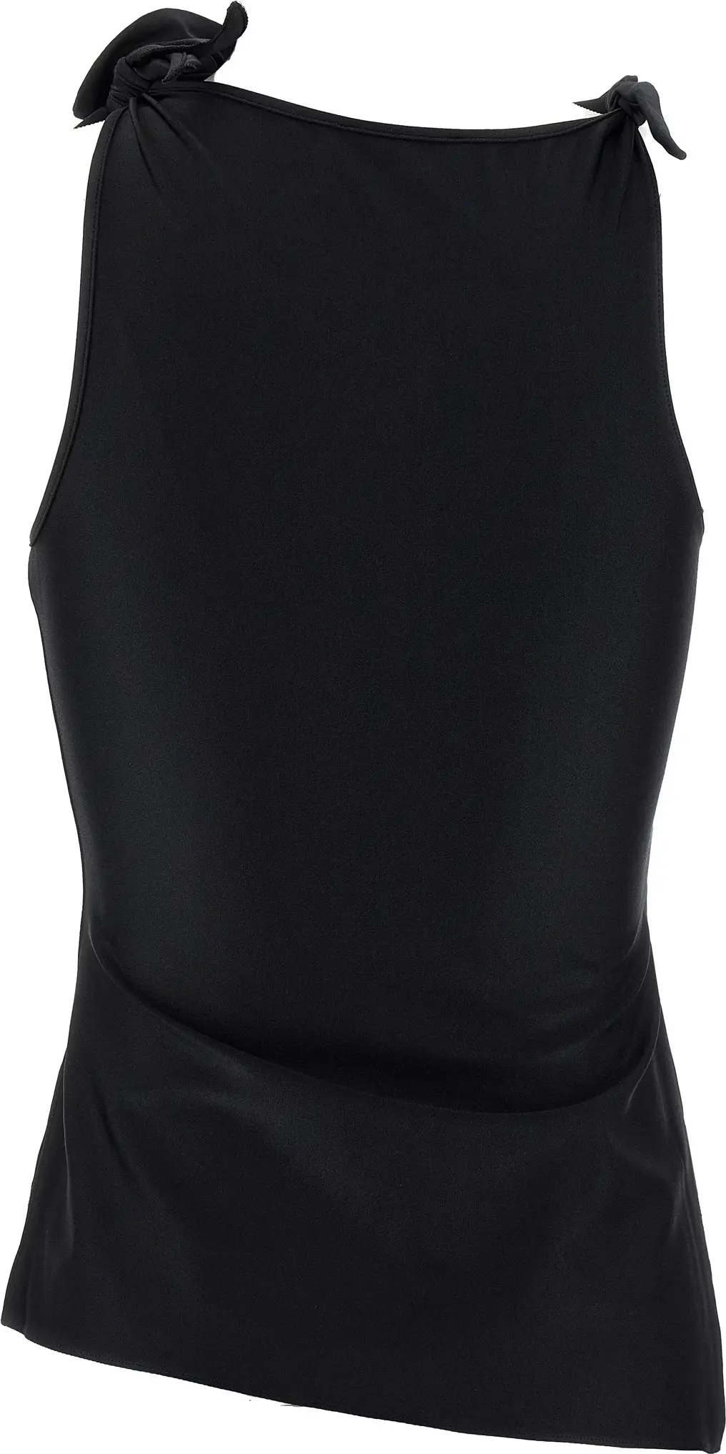 Coperni Asymmetric Flower yengsiz ustki kiyimi