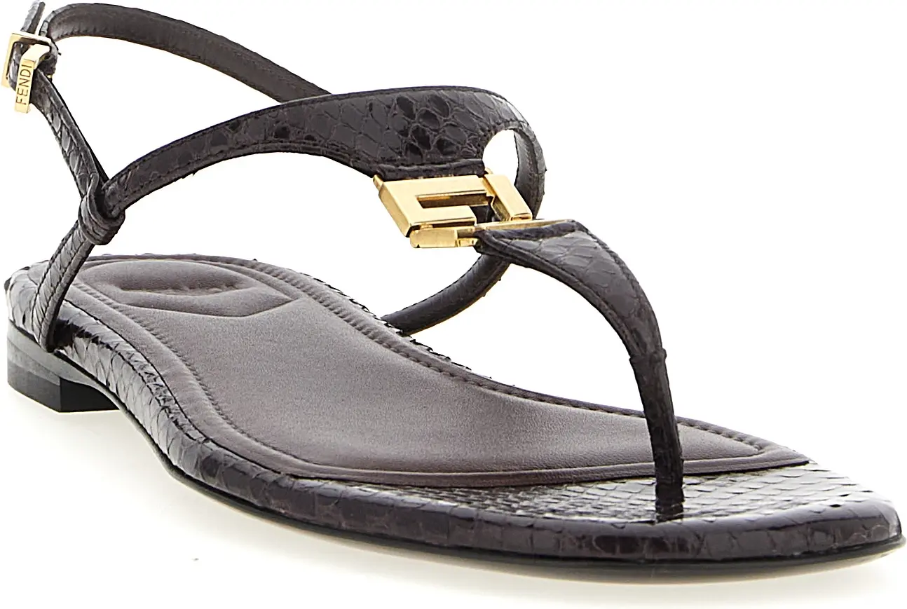 Fendi FFold Ayers Thong Sandals
