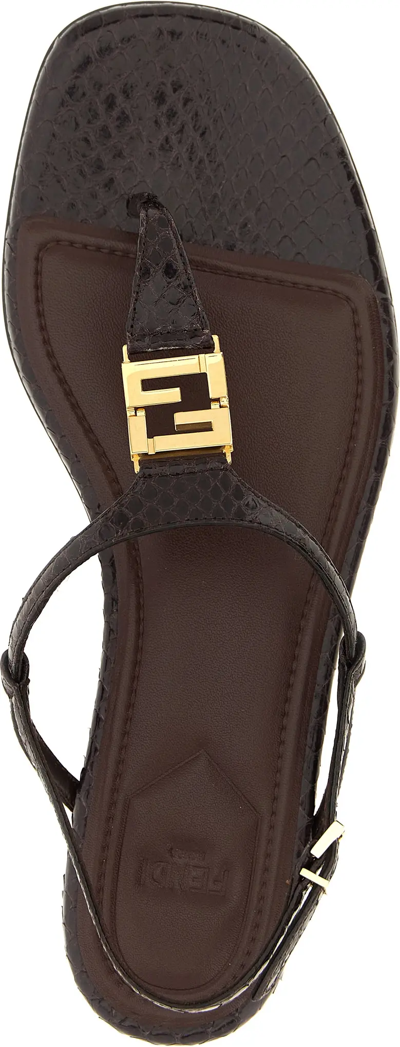 Fendi FFold Ayers Thong Sandals