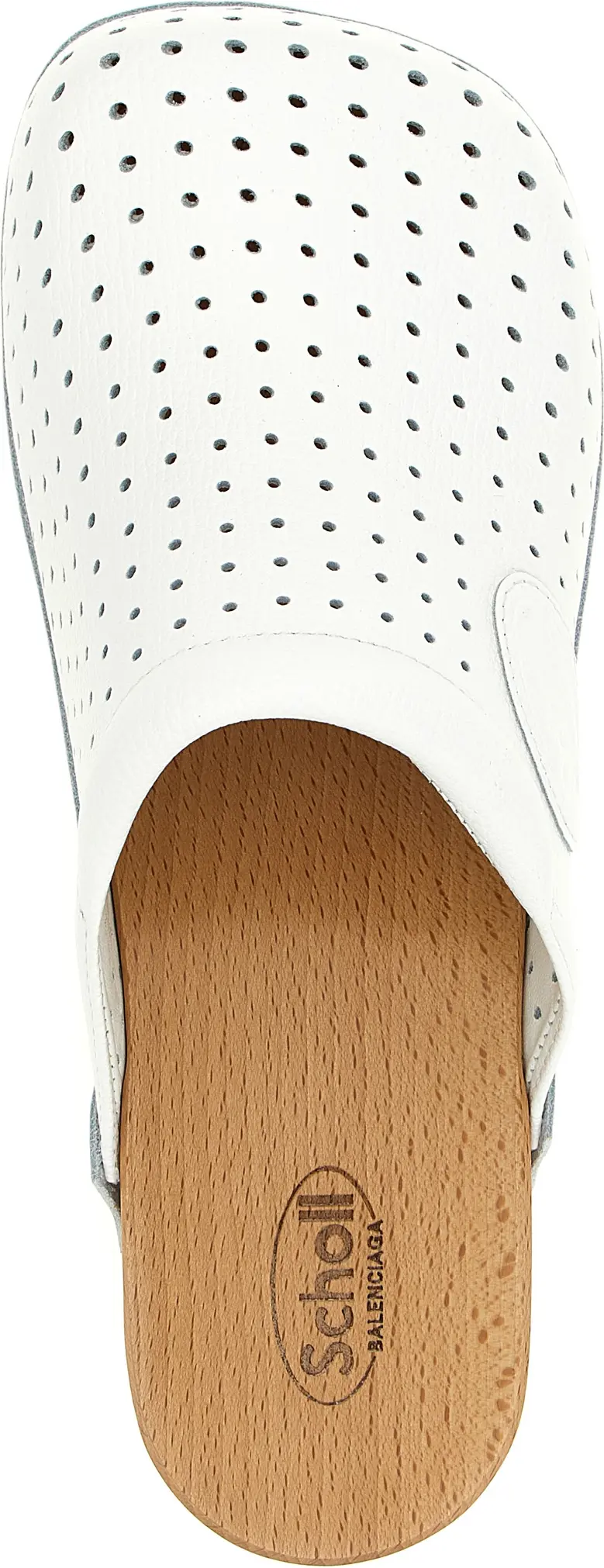 Clogs Balenciaga White Calfskin