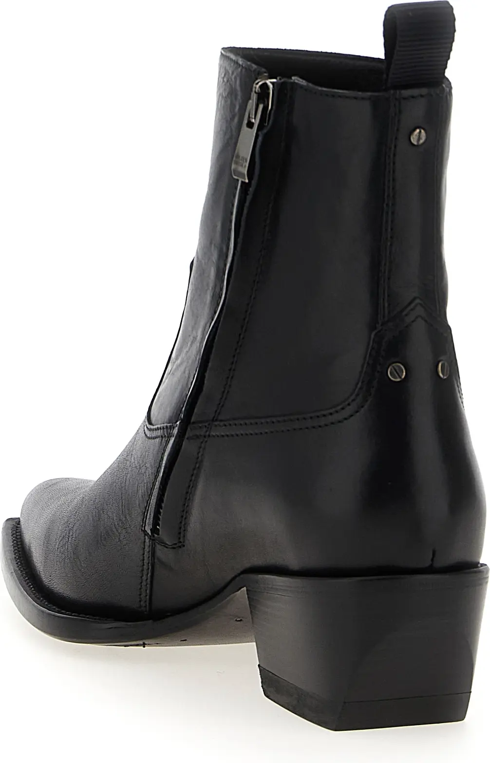 Boots Black Cowhide