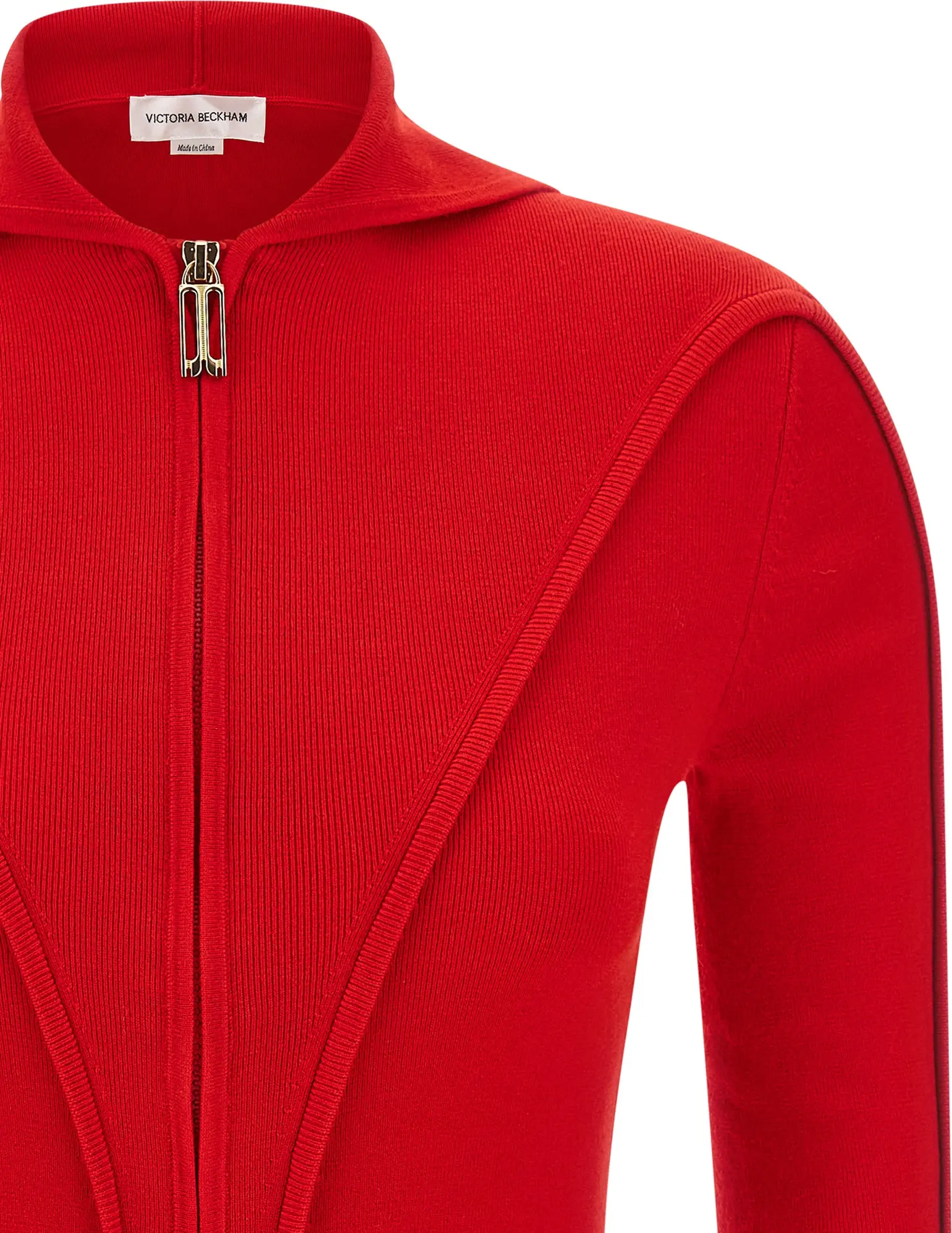 Victoria Beckham Multicolor Wool Cardigan