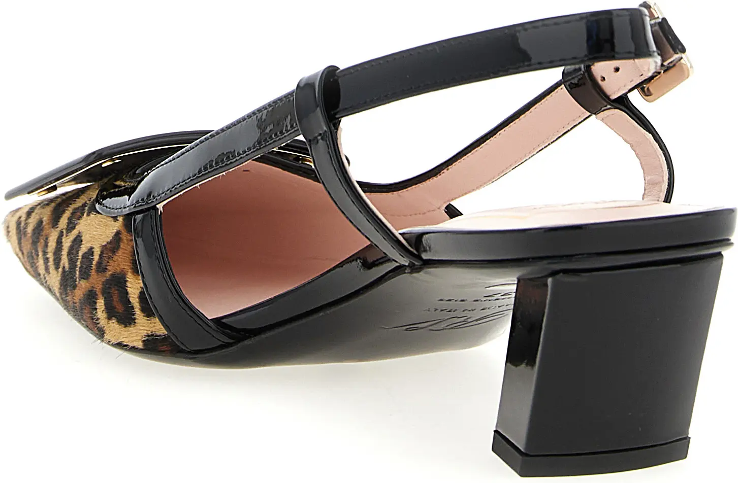 Туфли на низком каблуке Roger Vivier