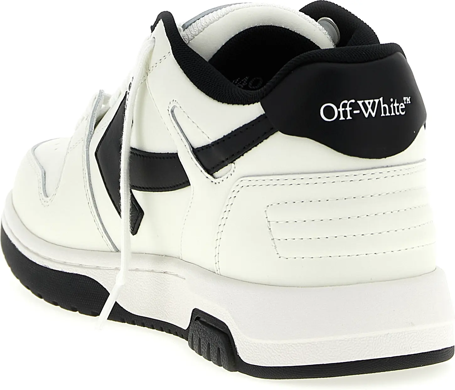Off-White Ikki Rangli Tortishuvchi Poliester Krossovkalari