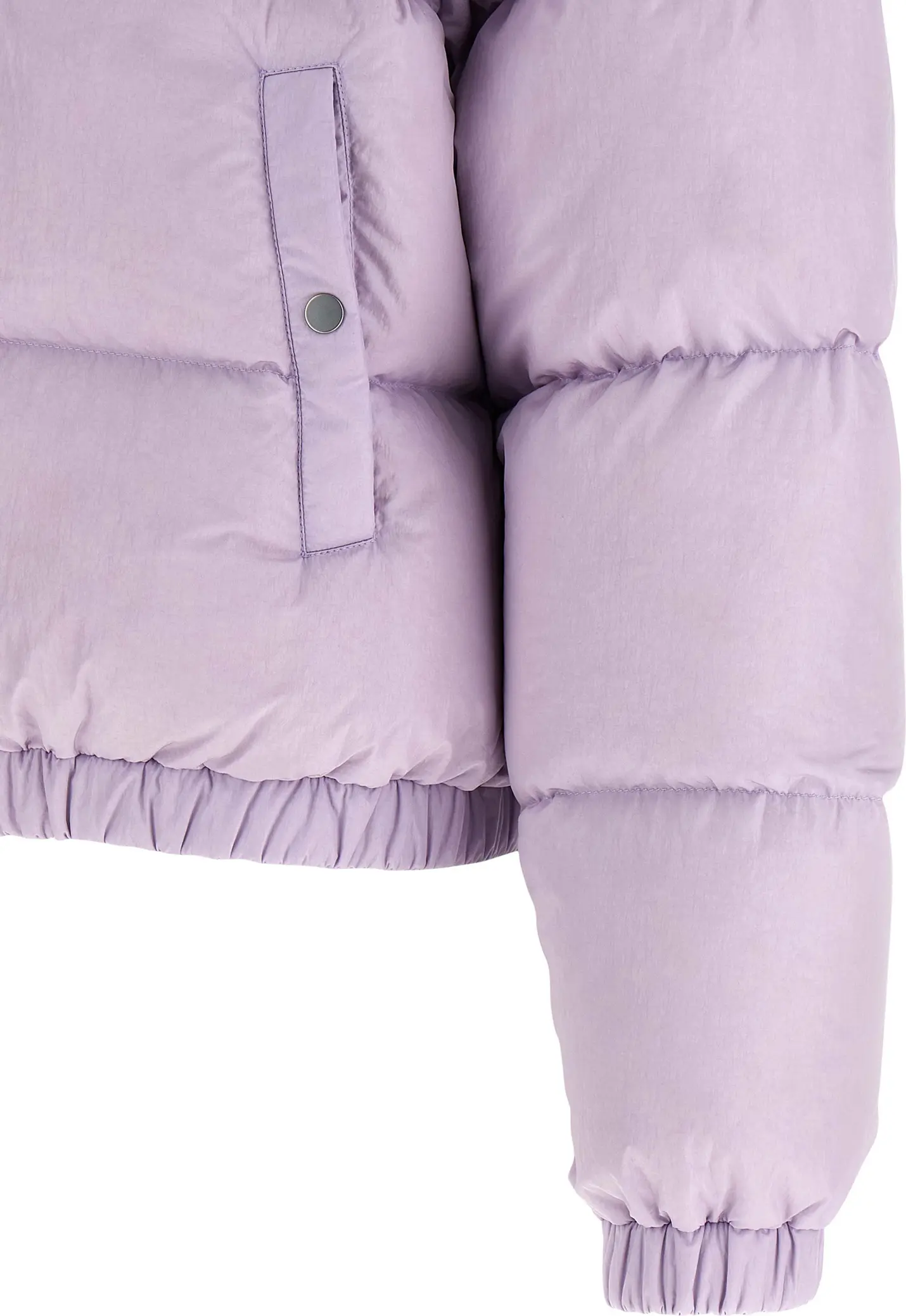 Purple Nylon Full-Length Jacket Ienki Ienki