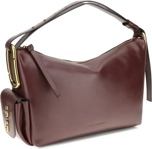 Сумка The Marc Jacobs Бордовая из телячьей кожи Bos Taurus