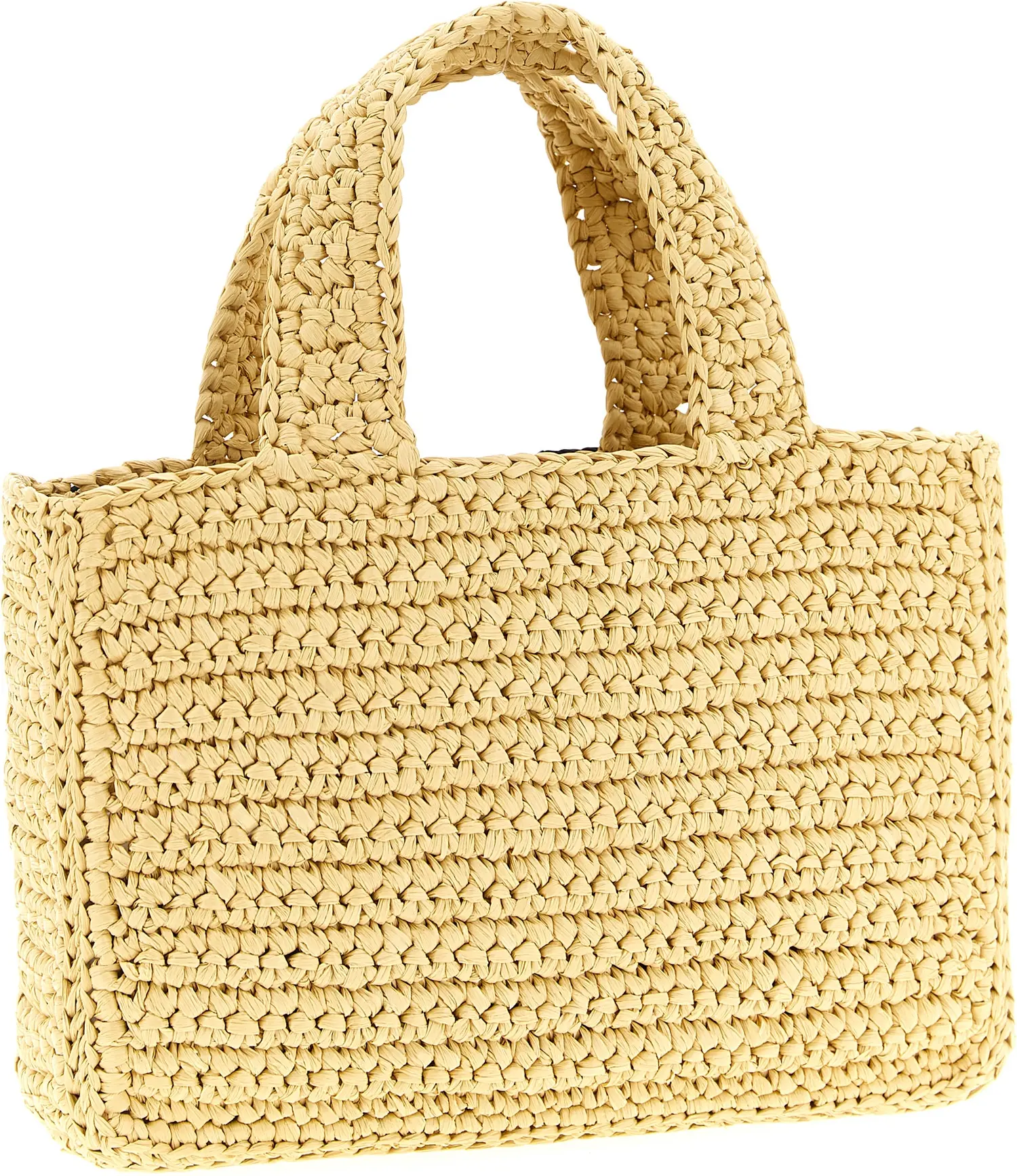 Black Viscose Tote Bag Valentino Garavani