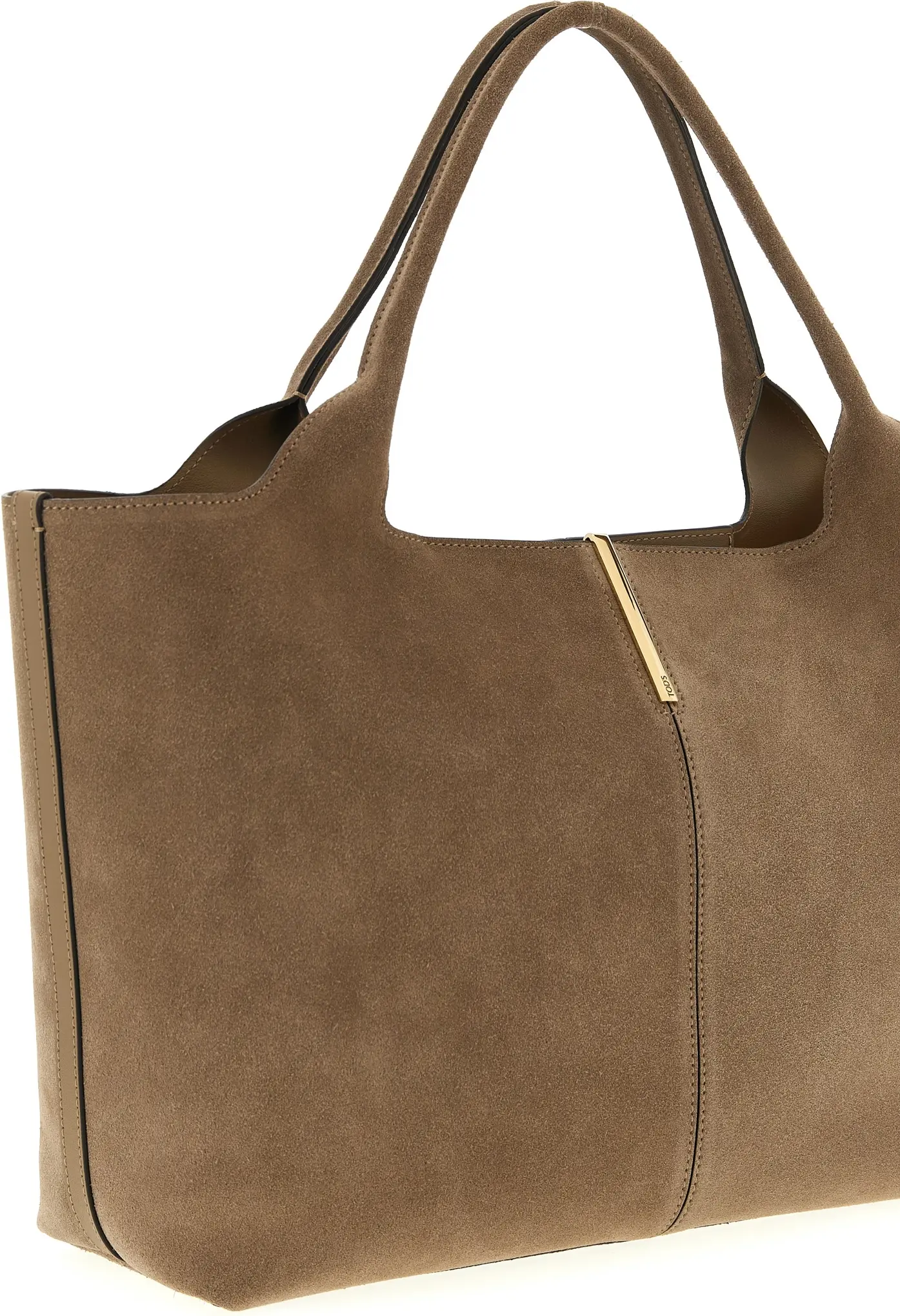 Tote Bag Tods Beige Calfskin Tote Bag