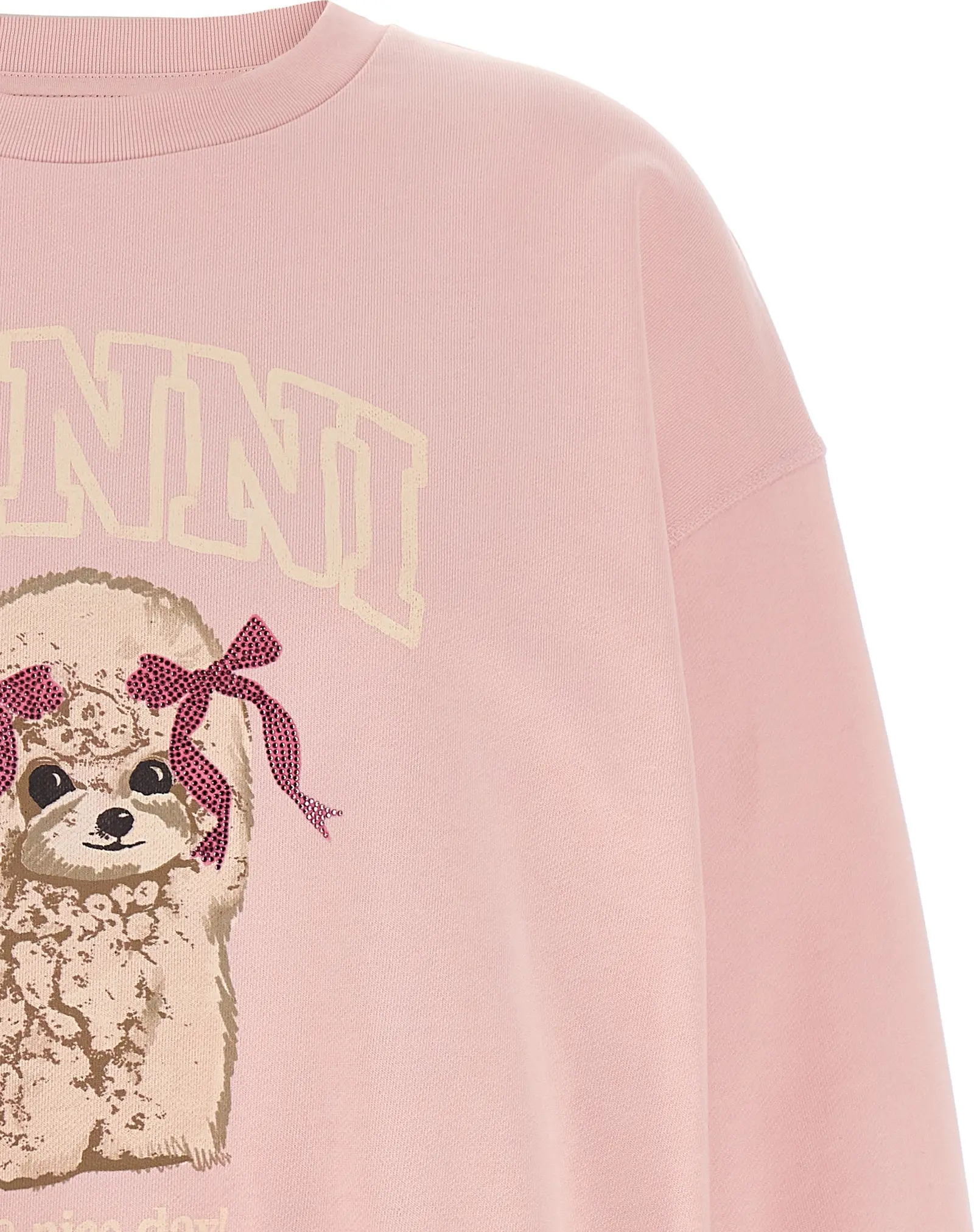 Свитшот GANNI Multicolor Organic Cotton Sweatshirt