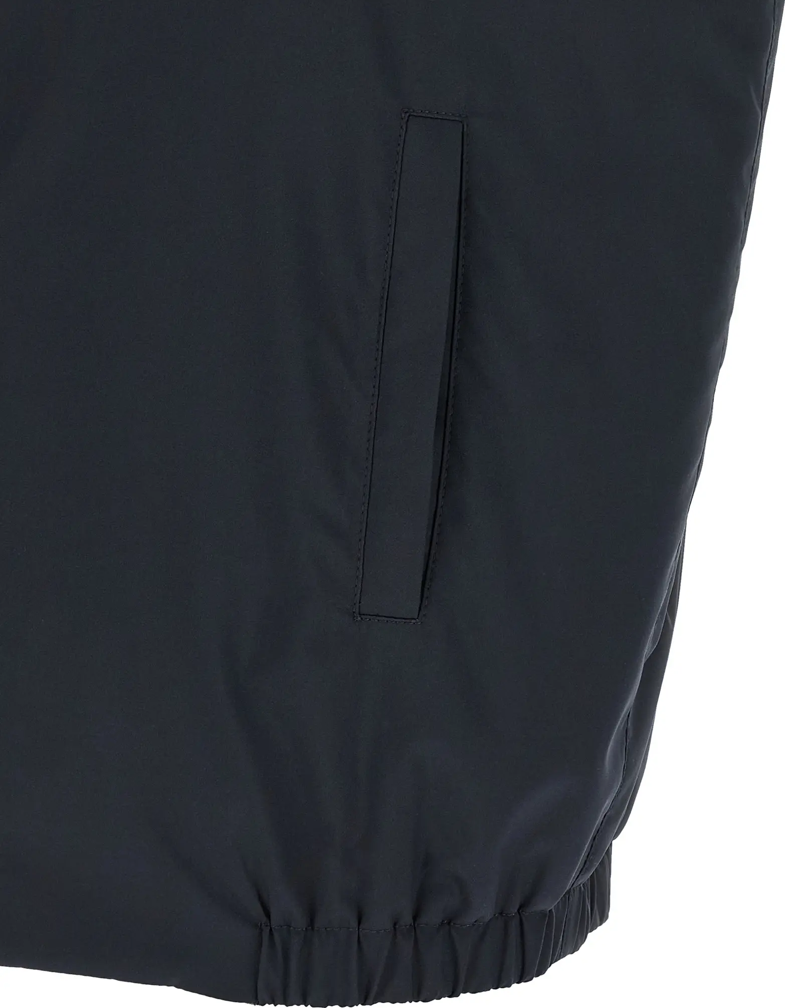 Blue Cotton Sleeveless Jacket Kiton